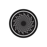 spiral ikon vektor