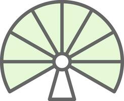 Hand Ventilator Vektor Symbol Design