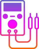 voltmeter vektor ikon design