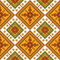 abstrakt geometrisch ethnisch nahtlos Muster Hintergrund zum Verpackung, Stoff, Kopfkissen, Kleidung, Teppich, Hintergrund, Batik, drucken, Vorhang vektor