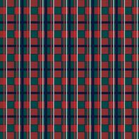 Weihnachten dekorativ Plaid Textil- Muster vektor