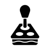 Joystick Vektor Glyphe Symbol zum persönlich und kommerziell verwenden.