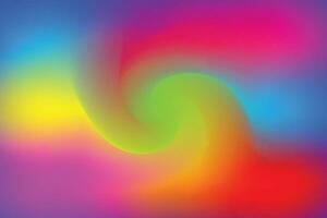 Vektor bunt Regenbogen Gradient Banner Design