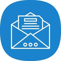öffnen Mail Vektor Symbol Design