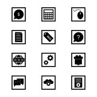 Satz von Vector SEO Search Engine Optimization Icons