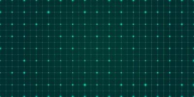 vektor tråd ram landskap på mörkgrön bakgrund. abstrakt geometriskt mönster. ansluta prickar med laserlinjer. futuristisk koncept för digital teknik. illustration eps10.