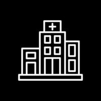 Krankenhaus-Vektor-Icon-Design vektor