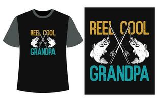 glücklich Großeltern Tag T-Shirt Vektor, komisch Jahrgang Großeltern Tag t Hemd Design vektor