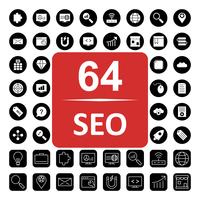 Satz von Vector SEO Search Engine Optimization Icons