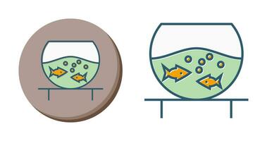 Vektorsymbol für Fischschüssel vektor