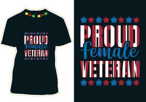 veteran- dag t-shirt design vektor