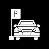 Parkplatz-Vektor-Icon-Design vektor