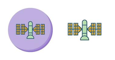 Satellitenvektorikone vektor