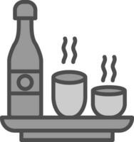 Sake-Vektor-Icon-Design vektor