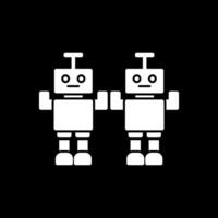 Roboter-Vektor-Icon-Design vektor