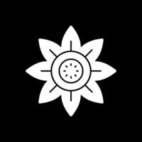 Sonnenblumen-Vektor-Icon-Design vektor