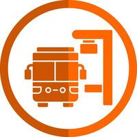 Bus halt Vektor Symbol Design