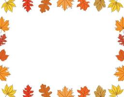 Vektor Hintergrund von Herbst Laub. Herbst Blätter. Hand gezeichnet Herbst Hintergrund zum Karten, Flyer, Poster, Banner, Startseite Design, Einladung Karten, druckt und Mauer Kunst.