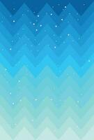 abstrakt Blau Vektor Hintergrund mit Schneeflocken. Vektor Illustration