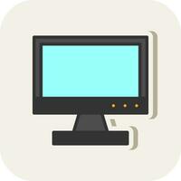 TV övervaka vektor ikon design
