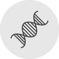 DNA-Vektor-Icon-Design vektor