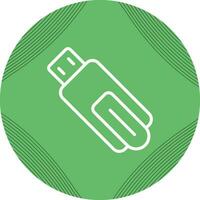 Vektorsymbol für USB-Flash-Laufwerk vektor