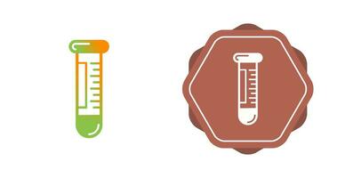 Vektorsymbol für Probenröhrchen vektor