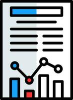 statistik vektor ikon design