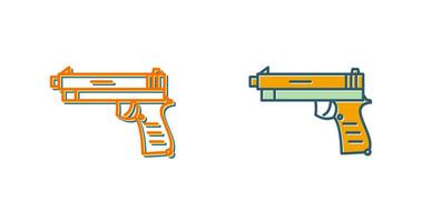 Symbol für Pistolenvektor vektor