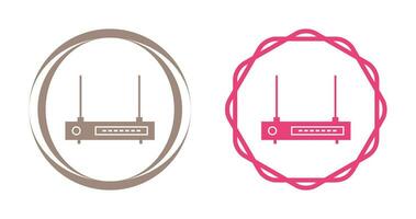 WLAN-Router-Vektorsymbol vektor