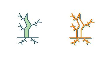 död- träd vektor ikon