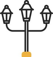 Straße Lampe Vektor Symbol Design