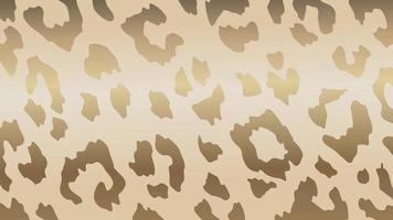 lyxig guld leopard hud bakgrund vektor. exotisk djurhud med gyllene konsistens. vektor illustration.