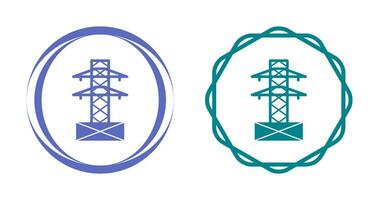 elektricitet torn vektor ikon