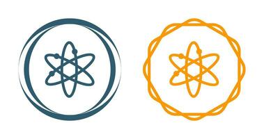 Vektorsymbol für atomare Struktur vektor