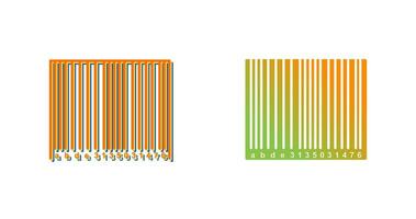 Barcode-Vektorsymbol vektor