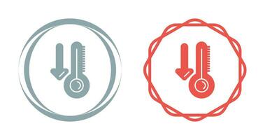 Vektorsymbol für niedrige Temperatur vektor