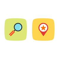 Satz von Vector SEO Search Engine Optimization Icons