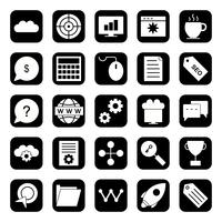 Satz von Vector SEO Search Engine Optimization Icons