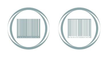 Barcode-Vektorsymbol vektor