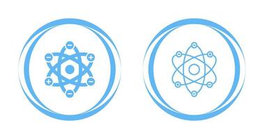 Vektorsymbol für die Atomstruktur vektor