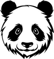 Panda, minimalistisch und einfach Silhouette - - Vektor Illustration