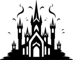 gotisch - - minimalistisch und eben Logo - - Vektor Illustration