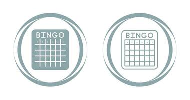 bingo vektor ikon