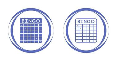 bingo vektor ikon