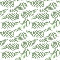 sömlös mönster med tropisk löv. vektor illustration i en platt stil.