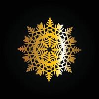 Mandala gyllene dekorativa och dekorativa linjer abstrakt design vektor