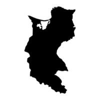 magdalena avdelning Karta, administrativ division av colombia. vektor