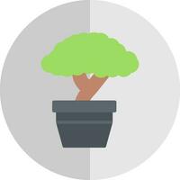 Bonsai-Vektor-Icon-Design vektor