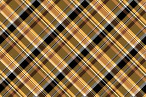 Muster Stoff prüfen von Textur Vektor Textil- mit ein Tartan Hintergrund nahtlos Plaid.